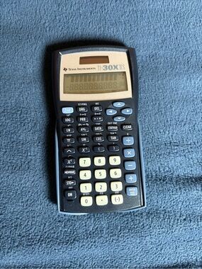 Texas Instruments TI-30X IIS 2-Line Scientific Calculator Black Math